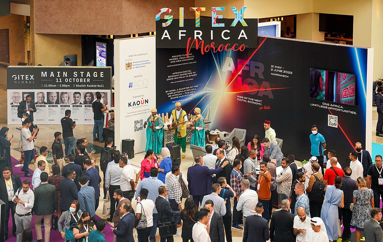 GITEX Africa in Marrakech: Arriving at the Show in a Luxury Car